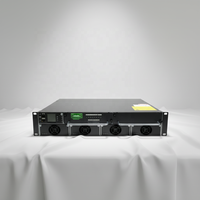 Système d'alimentation CC pour télécommunications 12 kW 48 V 2U 19 pouces, armoire redresseuse avec 4 modules de 3 kW, redondance N+1