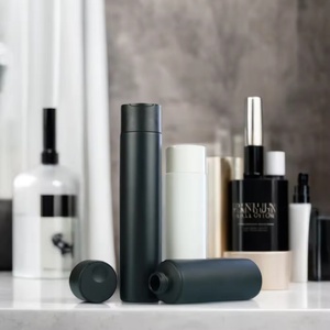 Rỗng HDPE Dầu Gội Điều Hòa Chai 150Ml <span class=keywords><strong>200Ml</strong></span> 250Ml 300Ml Xi Lanh Mờ Màu Đen Trắng Nhựa Chai Dầu Gội Đầu Với Nắp Đĩa - Product Image 2