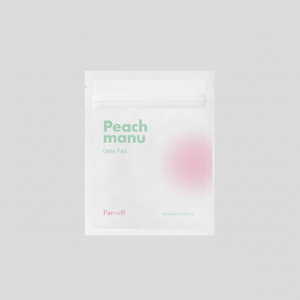 Peachmanu แผ่นล้างหน้าเรืองแสง4แพ็ค - Product Image 2