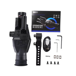 Monoculaire thermique IR avec zoom numérique 6x, portée IR de 400 m, vidéo 1080p, capteur CMOS, transmission sans fil WiFi, observation de la faune en extérieur - Product Image 3
