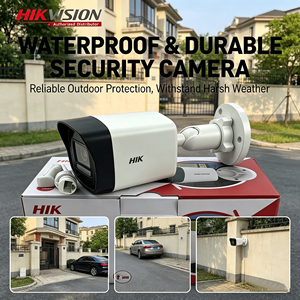 Hikvision Built-in Microphone DS-2CD1043G2-LIU 4 MP Smart Hybrid <strong>Light</strong> Real-time Audio <strong>Security</strong> IP67 Fixed Bullet Network <strong>Camera</strong> - Product Image 1