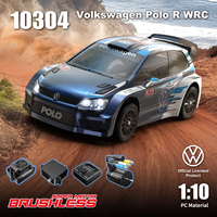 HOSHI MJX Hyper GO 10304 Polo R WRC 2015 Brushless RTR 1/10 Voiture RC électrique Modèle de voiture RC Voiture de rallye Jouets de course