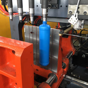 البلاستيك جركن الإنتاج ماكينة التشكيل بالنفخ تهب النفخ صب صنع آلة الأسعار - Product Image 2