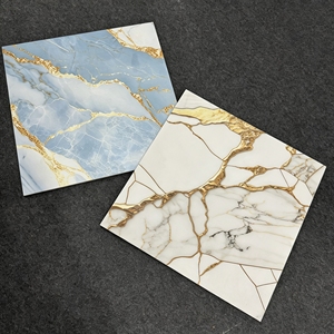Nuevo Modelo de Lujo, Baldosa de <span class=keywords><strong>Porcelana</strong></span> Pulida y Esmaltada con Aspecto de Mármol de 600x600 mm <span class=keywords><strong>para</strong></span> Vestíbulos de Hoteles y Espacios de Vivienda en Villas - Product Image 6