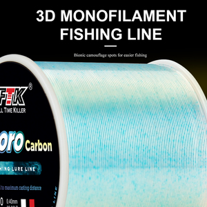 <span class=keywords><strong>FTK</strong></span> Readyship300M Ligne de pêche rapide personnalisée en nylon avec revêtement fluorocarboné, monofilament, pour la pêche au spot - Product Image 4