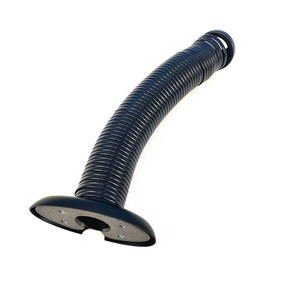 Bilgisayar ofis masası altında kaldırma tablası bahar yılan kablo düzenleyici ayakta siyah plastik omurga tel yönetim kutusu - Product Image 6