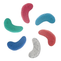 Logo éclaircissant en Silicone bouffant réutilisable Anti-boursouflure Gel de caféine non pelucheux Flash paillettes Patch sous les yeux