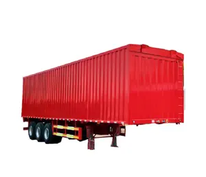 Nhập khẩu và xuất khẩu tùy chỉnh Thương hiệu mới chất lượng cao 3 trục 30-120 tấn Giao thông vận tải đất với giá thấp phẳng Trailer