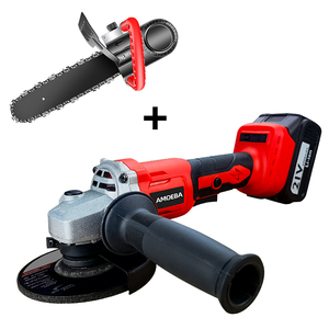 Dụng Cụ Điện Đa Năng Góc Mài Màu Đỏ Với Lưỡi Dao Sắc - Product Image 2