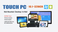 Ordinateur de bureau de système de point de vente tout-en-un de 15.6 pouces avec écran tactile de système de point de vente de détail de processeur Intel Core I3/I5/I7