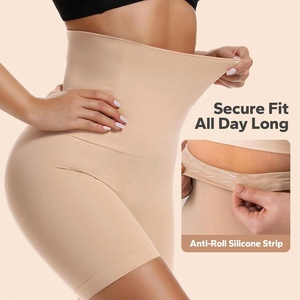 Pantaloncini Modellanti di Alta Qualità per Donne, Shorts a Vita Alta per Modellare il <span class=keywords><strong>Corpo</strong></span>, Controllo Pancia, Sollevamento Glutei, Slip Compressivo Senza Cuciture - Product Image 3