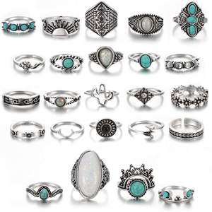 Joyería de Moda Occidental Personalizada al por Mayor, Juego de Aretes de Estilo Bohemio para Mujer, Aretes Étnicos Populares con Borlas para Boda o Compromiso - Product Image 5