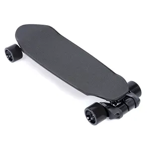 Dropshipping sabuk skateboard serat karbon penuh, skateboard listrik 2400W