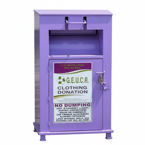 Contenedor de <span class=keywords><strong>Ropa</strong></span> para Reciclaje al por Mayor, Contenedor Público para Donación de <span class=keywords><strong>Ropa</strong></span> al Aire Libre - Product Image 1