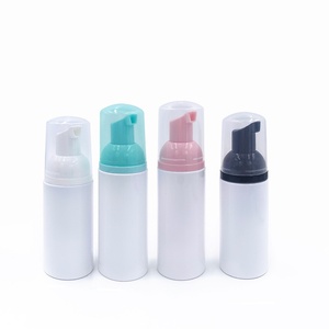 ขวดปั๊มโฟมพลาสติกเปล่า 30 มล. 50 มล. 60 มล. 100 มล. 120 มล. 150 มล. 200 มล. สีใส สีชมพู สีดำ ขวด PET สำหรับใส่โฟมล้างหน้า มูส - Product Image 3