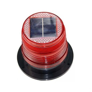 Đường Khối giao thông xây dựng chướng ngại vật đèn đỏ nhấp nháy Flare LED năng lượng mặt trời từ cảnh báo ánh sáng - Product Image 3