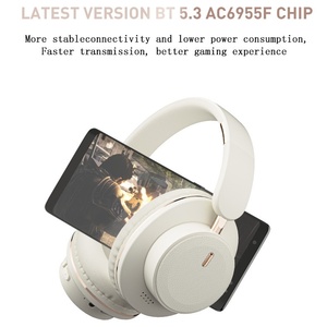 Meilleures ventes : Casque audio HIFI stéréo étanche à réduction de bruit, compatible TF/AUX, écouteurs sans fil pour sport et gaming, circum-auriculaire - Product Image 5