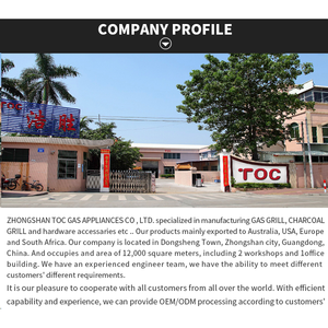 तापमान नियंत्रण आउटडोर चारकोल बारबेक्यू गैस ग्रिल आउटडोर बीबीसी गैस ग्रिल - Product Image 6