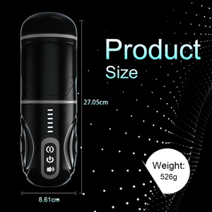 Juguete sexual para adultos, herramientas telescópicas automáticas para masturbación masculina, taza masturbadora giratoria masculina, Juguetes sexuales para hombres masturbándose - Product Image 5