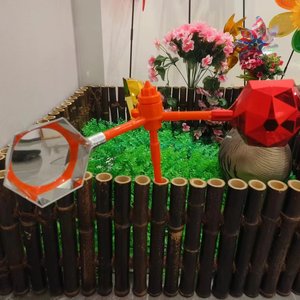 Thời trang chim gió Điện công cụ nhựa gió-powered ổ đĩa động vật <span class=keywords><strong>Repeller</strong></span> với 3 màu sắc - Product Image 3