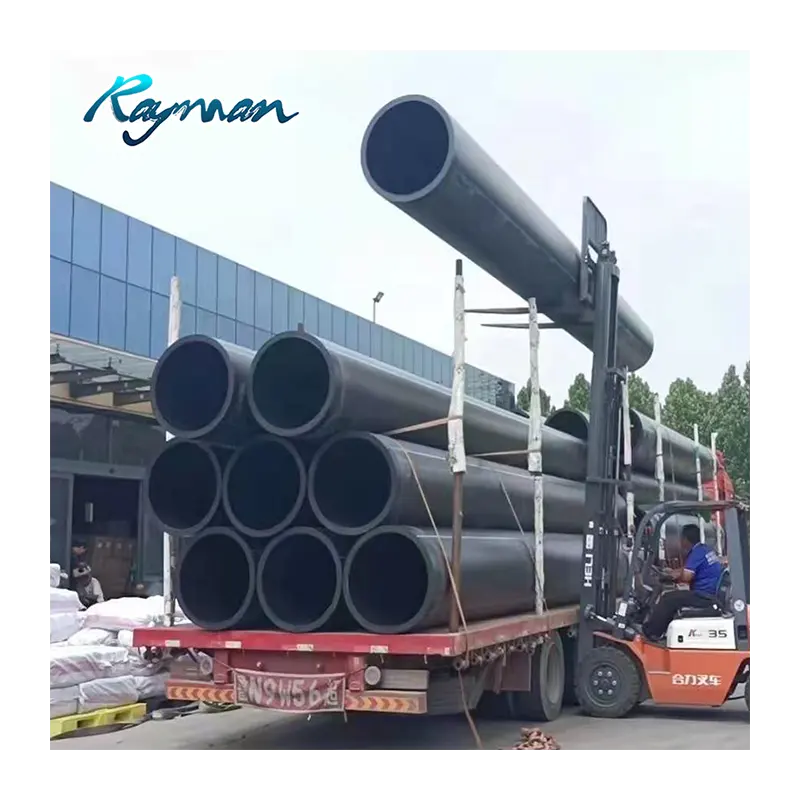 Prix usine Tube en polyéthylène haute densité 25mm 250mm 500mm 1000mm Tuyau PE100 HDPE pour l'approvisionnement en eau