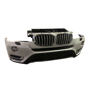 Para <span class=keywords><strong>BMW</strong></span> X3 <span class=keywords><strong>X4</strong></span> F25 F26 Parachoques delantero original de <span class=keywords><strong>segunda</strong></span> <span class=keywords><strong>mano</strong></span> de alta calidad con rejilla y radiador Conjunto completo de parachoques delantero - Product Image 2