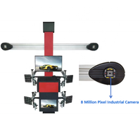 Machine d'alignement de roues 3D Huandyn HD-W8, caméra haute précision haute définition, logiciel personnalisé, garantie de 12 mois