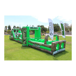 Pista <span class=keywords><strong>de</strong></span> obstáculos inflable para adultos, garantía <span class=keywords><strong>de</strong></span> calidad, para eventos al aire libre - Product Image 3