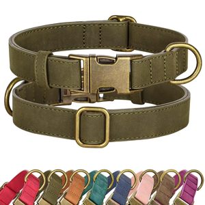 <span class=keywords><strong>Collar</strong></span> ajustable duradero de liberación rápida para mascotas, <span class=keywords><strong>Collar</strong></span> de perro de cuero PU con hebilla de metal - Product Image 2