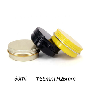 Tarros de Crema de Aluminio de 5g-250g con Tapa de Rosca, Impresión Offset, para Almacenamiento de Cosméticos, Aceite de Aromaterapia, Leche, Goma de Mascar - Product Image 2