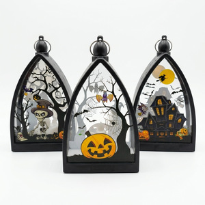 Halloween Decorations: Pumpkin, Ghost House, <strong>Skeleton</strong> Atmosphere <strong>Lamp</strong> - Product Image 4