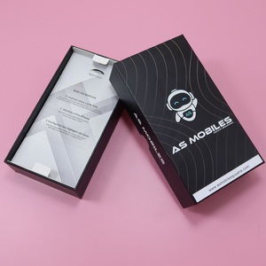 Caja de embalaje de regalo de teléfono móvil restaurado Universal negro de alta calidad con precio de fábrica - Product Image 6