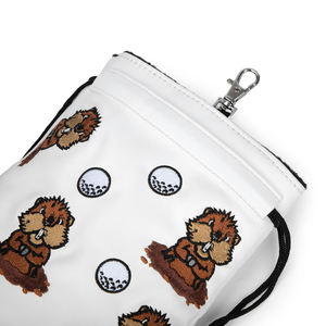 Wholesale Adorable <b>Golf</b> Custom Pouch Color Customizable <b>Golf</b> Tee Pouch Accessory <b>Bag</b> for <b>Golf</b> with Drawstring - Product Image 4