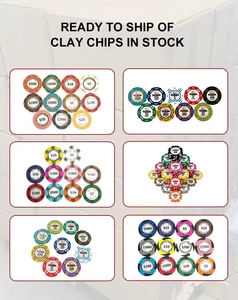 Venta al por mayor <span class=keywords><strong>de</strong></span> fábrica: Fichas <span class=keywords><strong>de</strong></span> póker <span class=keywords><strong>de</strong></span> arcilla <span class=keywords><strong>de</strong></span> 14g con diseño <span class=keywords><strong>de</strong></span> rueda dentada, 10 <span class=keywords><strong>colores</strong></span>, pegatinas personalizadas, dos tonos reales, sin denominaciones. - Product Image 4