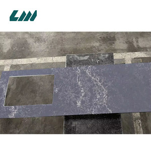 Piano da Cucina in Marmo, Tavolo da Pranzo, <span class=keywords><strong>Top</strong></span> in Marmo Ingegnerizzato Bianco, Piano di Lavoro in <span class=keywords><strong>Quarzo</strong></span> Giada <span class=keywords><strong>per</strong></span> Cucina - Product Image 6