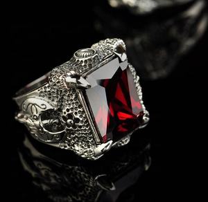 Anelli di ossidiana nera personalizzati <span class=keywords><strong>anello</strong></span> di <span class=keywords><strong>pietra</strong></span> preziosa naturale in <span class=keywords><strong>argento</strong></span> sterling 925 vintage da <span class=keywords><strong>uomo</strong></span> gioielleria raffinata reale - Product Image 6