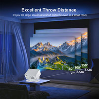Projecteur Topleo Full HD 1080P LED Cinéma Android Vidéo WiFi Théâtre Domestique Projecteur Intelligent