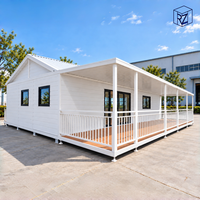 Maison conteneur extensible préfabriquée modulaire pour jardin, unité d'habitation secondaire (ADU), logement pour invités et maisonnette