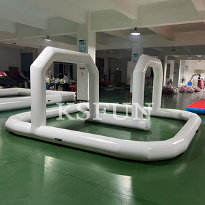 Детский белый надувной гоночный трек - Product Image 3