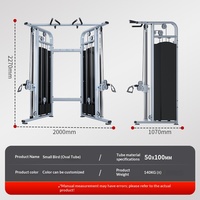 Máquina de Poleas Ecológica y Duradera para Gimnasio Comercial, Estación de Entrenamiento Multifuncional