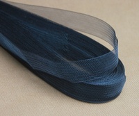 Tresse plate en crin de cheval souple de 0,4 po (1 cm) pour la confection de coiffes et de robes