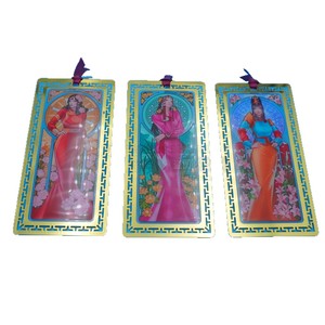 Licheng Metal <b>Bookmark</b> 100x35mm Gold Transparent Color Printed Reusable <b>Bookmarks</b> - Product Image 5