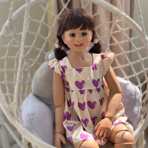 <span class=keywords><strong>Poupée</strong></span> Mannequin Articulée <span class=keywords><strong>Reborn</strong></span> 120 cm Enfant Cheveux Longs Princesse Fille <span class=keywords><strong>Grande</strong></span> Collection - Product Image 5