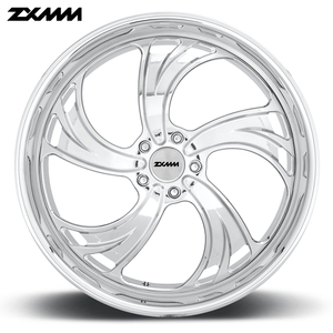 ZXMM roue en alliage d'aluminium forgé monobloc plat profond 6x139.7 chrome tout-terrain personnalisé 17 18 20 <span class=keywords><strong>22</strong></span> 24 26 pouces jante - Product Image 3