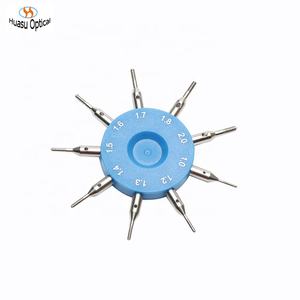 पेशेवर चश्मा मापने उपकरण ऑप्टिकल चश्मे शिकंजा छेद chok गेज प्लास्टिक उपकरण - Product Image 1