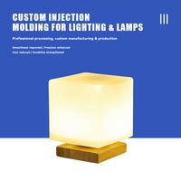 Abat-jour de remplacement en plastique blanc opale et ambre pour lustre, couvercle de lampe givré moderne pour lampes de table, conception incassable