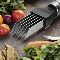 Portable En Acier Inoxydable Manuel Échalote Céleri Cutter Creative Cuisine Gingembre Filet Poivre Oignon Cutter Trancheuse Éplucheur