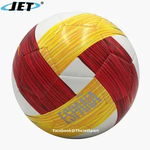 Logo di alta qualità o bandiere del paese stampate calcio calcio in pelle dimensioni 4 palline