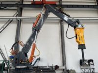 Martillo Hidráulico con Brazo Plegable para Construcción, Martillo de Demolición de Alta Eficiencia con Rendimiento Estable