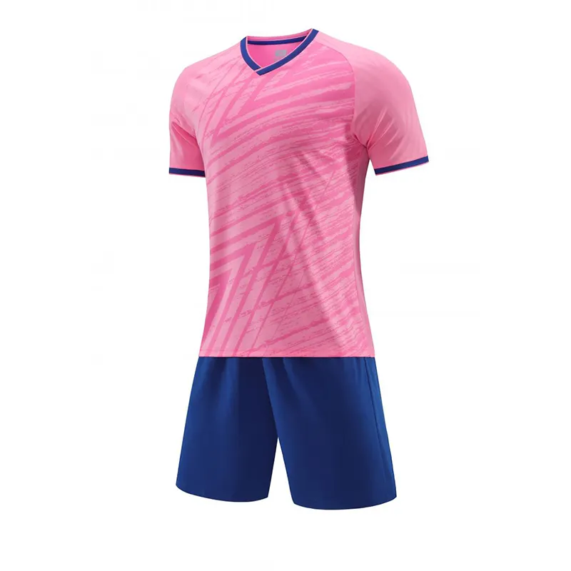 Maillots de football 100% polyester de haute qualité uniformes de club d'entraînement à séchage rapide de vêtements de football de sublimation de logo personnalisé